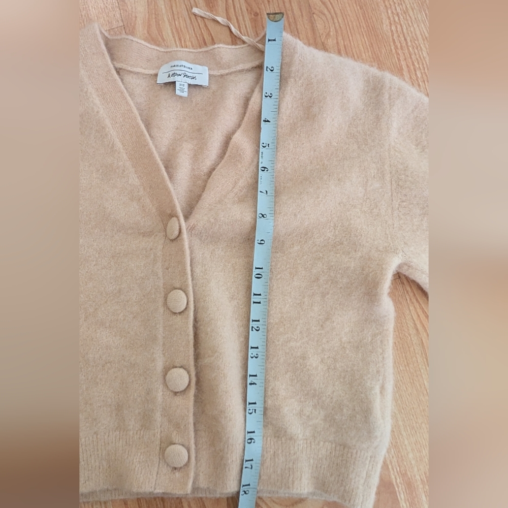 And Other Stories Oatmeal Cream Alpaca Wool Blend Cardigan Size XS - Picture 8 of 8
